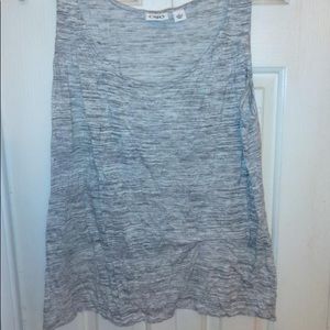 Heather gray tank top